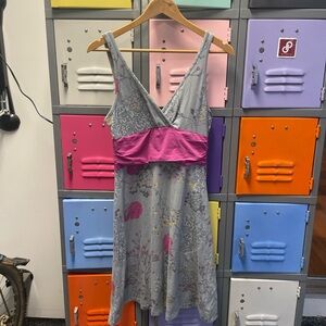 Patagonia Gray and Pink Dress, S